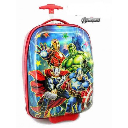 Avengers 6D Glossy ABS Luggage Trolley